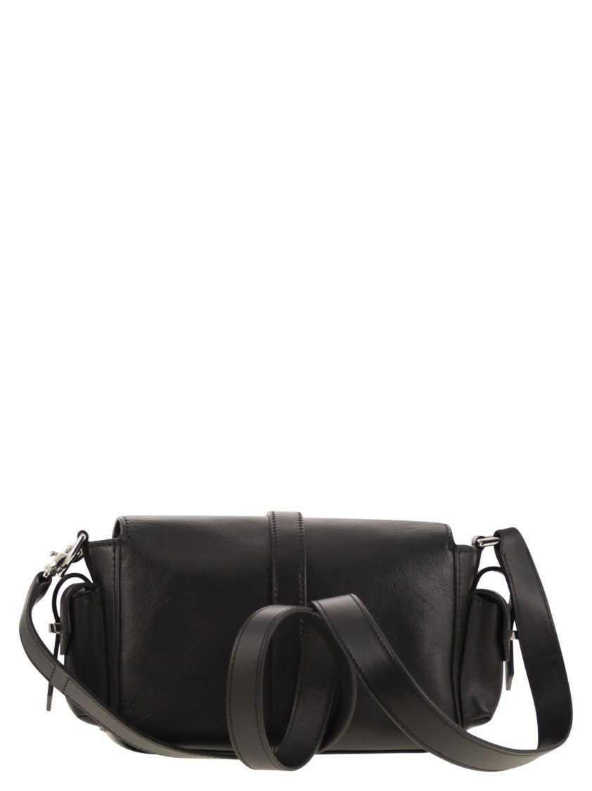 Hogan Small Leather Flap Bag