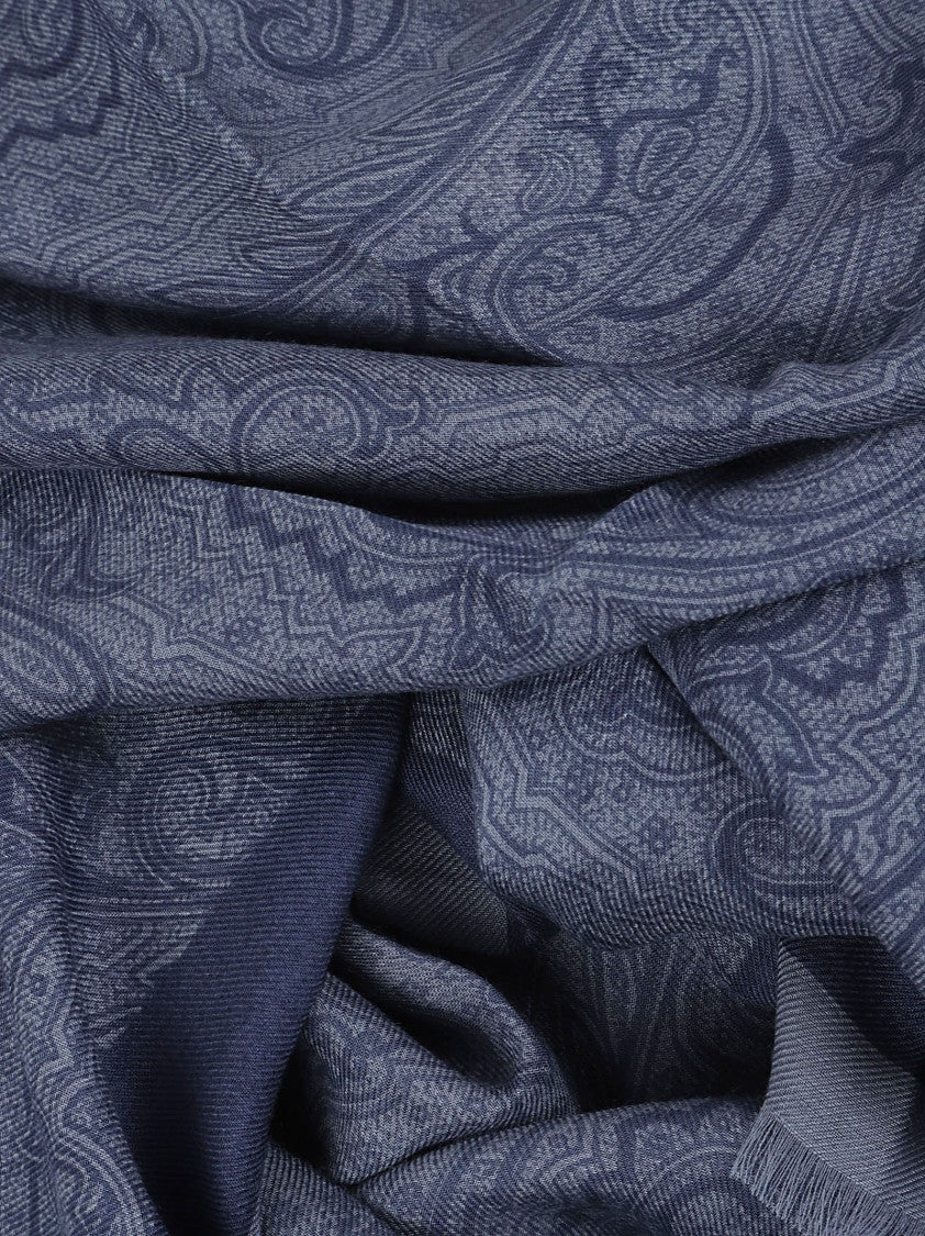 Etro Orfeo Paisley Modal-Cashmere Scarf