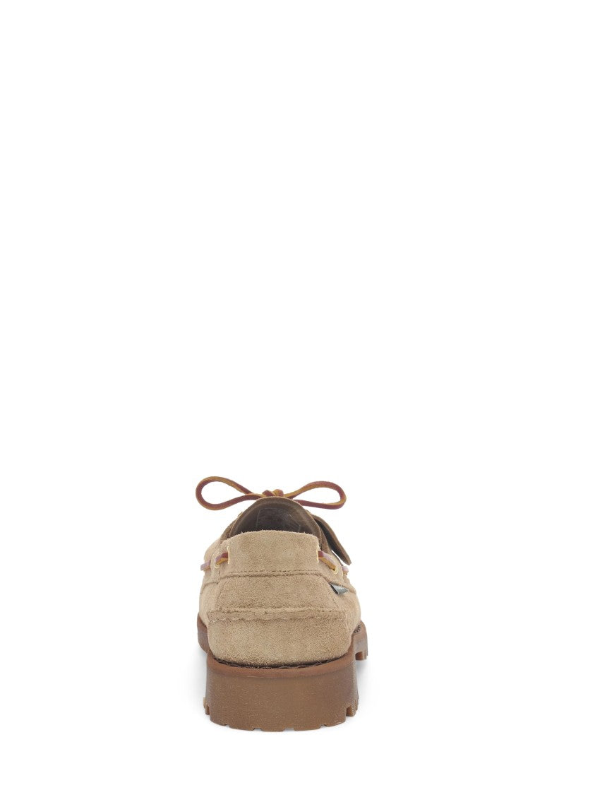 Sebago Moccasin-Style Flat Shoes With Lace Detail