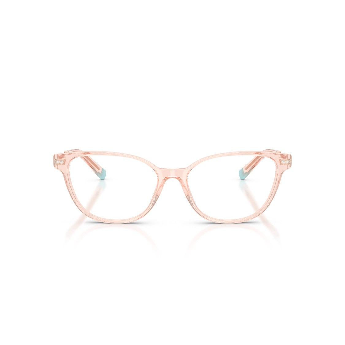 Tiffany & Co. 0Tf2223b Translucent Light Pink Cat-Eye Eyeglasses