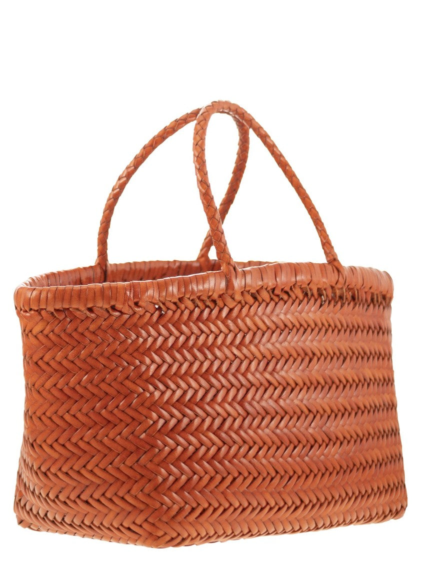 Dragon Triple Jump Small - Woven Leather Bag