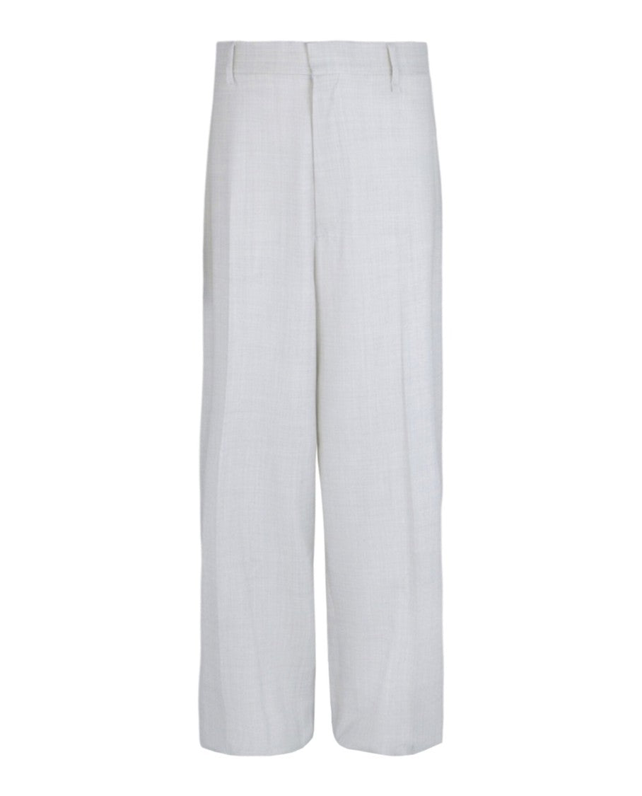 Givenchy Extra Wide-Leg Wool Trousers