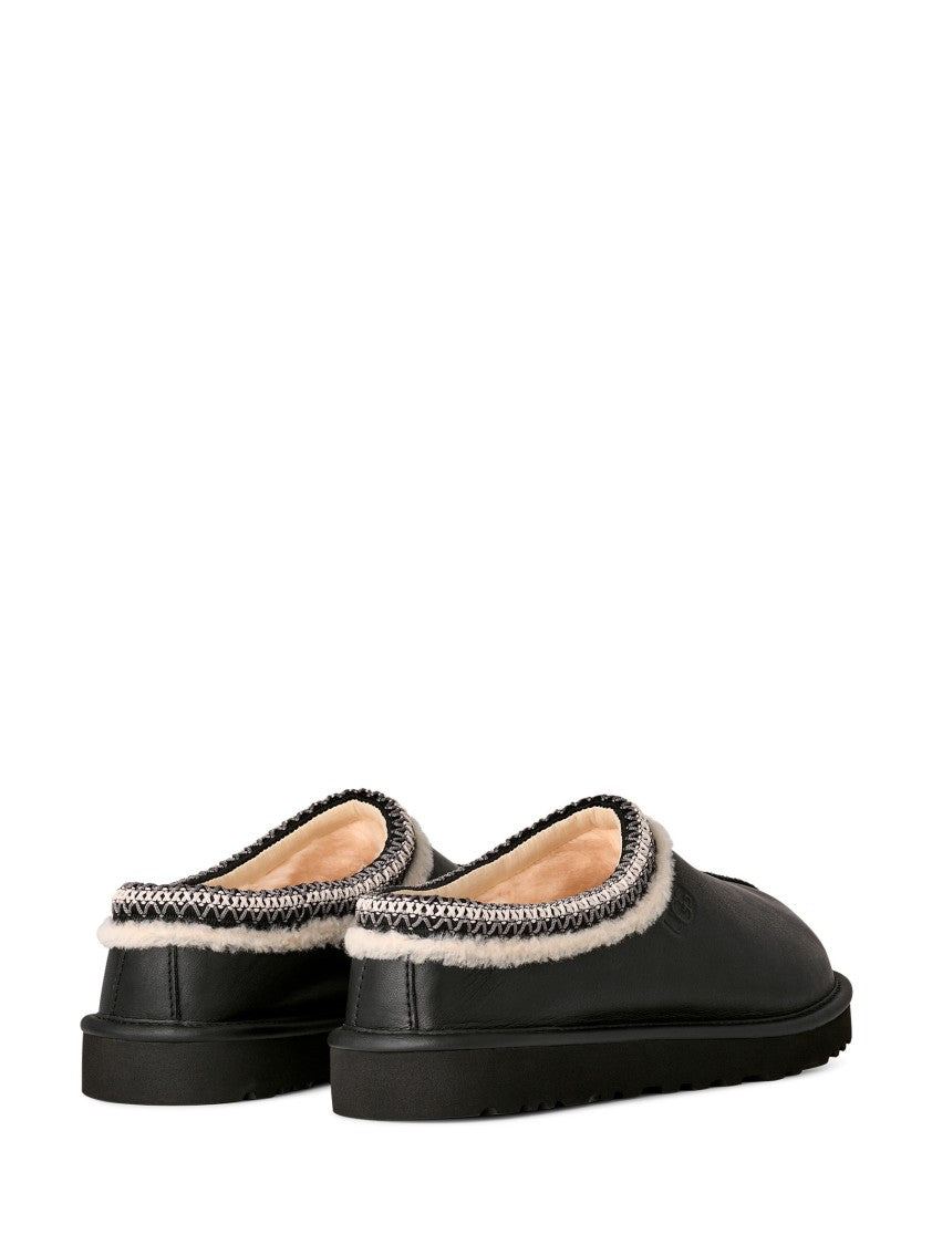 Ugg Polished Leather And Textile Shoes