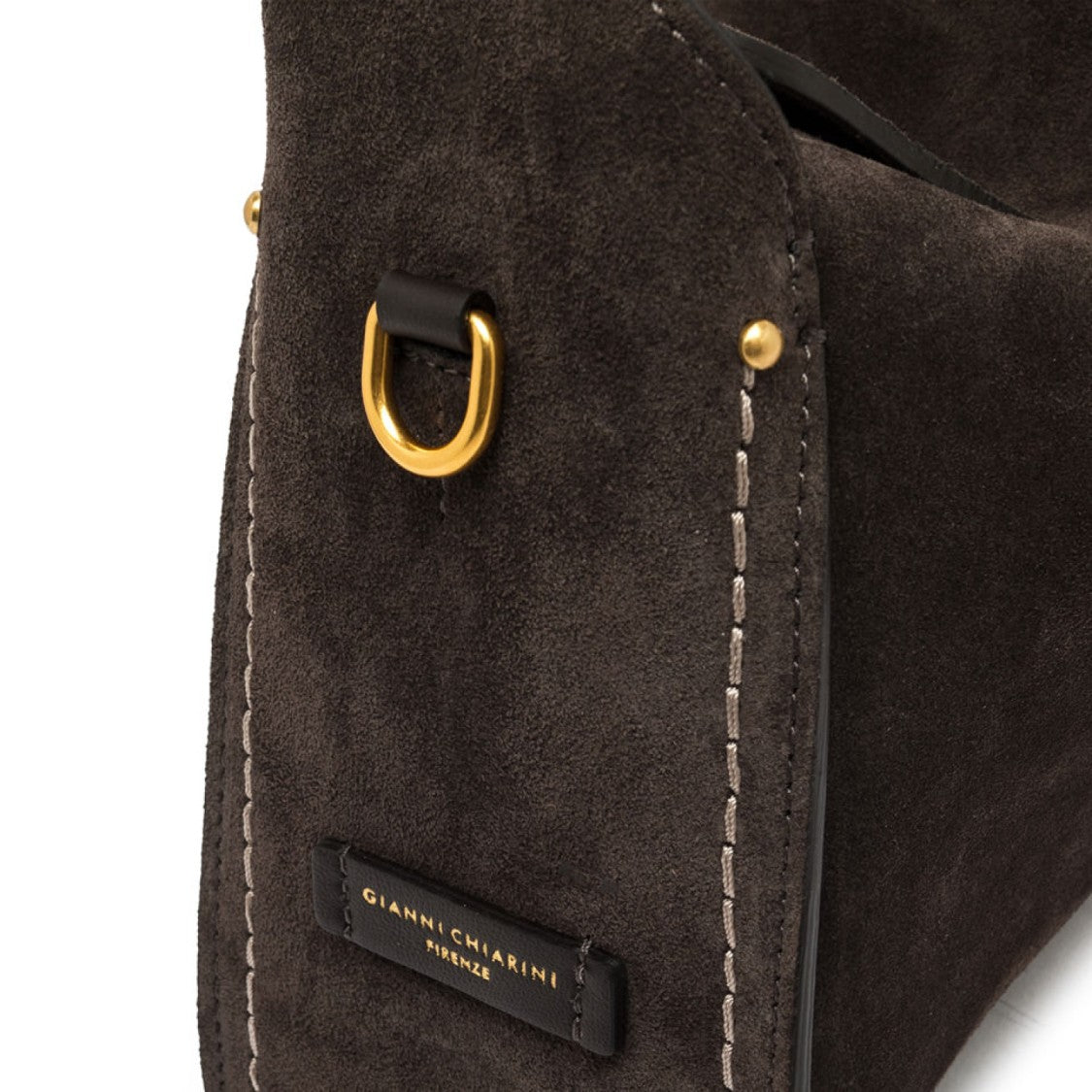 Gianni Chiarini Brown Penelope Suede Bag