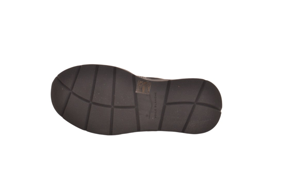 Voile Blanche Two-Tone Suede And Technical Nylon Sneakers