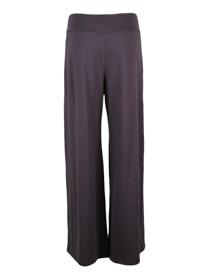 Labo.Art Wide-Leg Merino Wool Track Pants With High Waistband