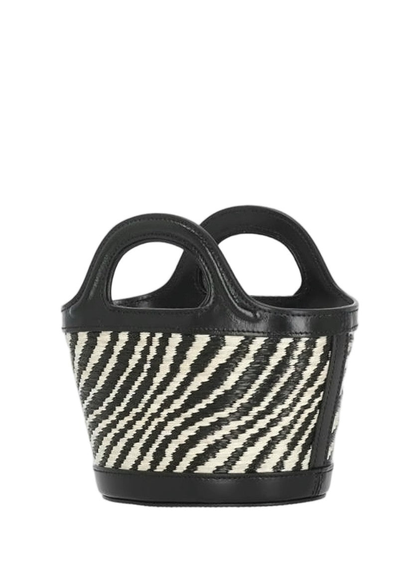 Marni Structured Tote Bag With Woven Pattern