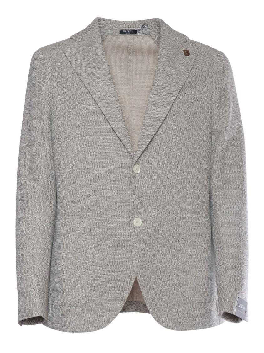 Breras Tailored Men's Jacket With Textured Fabric