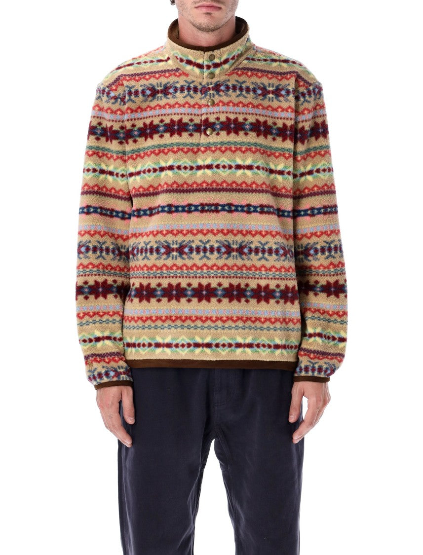 Polo Ralph Lauren Polo Fleece Pullover With Fair Isle Pattern