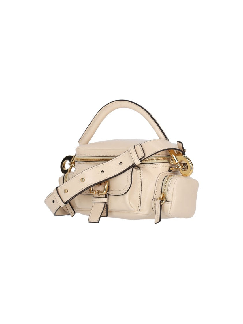 Chloé Small "Camera Bag" – Beige