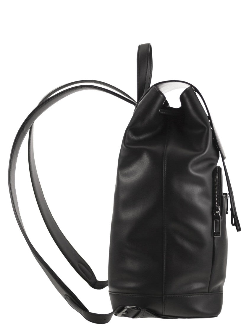 Tod's T Timeless Medium Leather Backpack