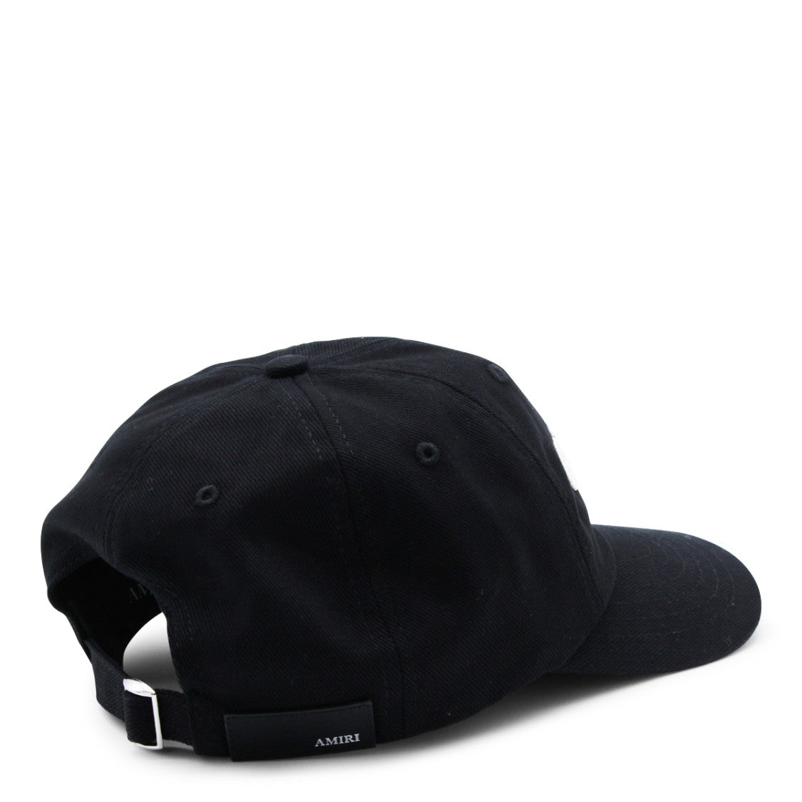 Amiri Black Cotton Logo Hat