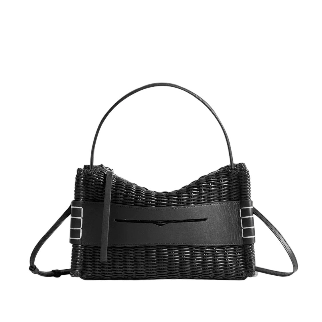 J. W. Anderson Structured Leather Handbag With Square-Stitch Detailing