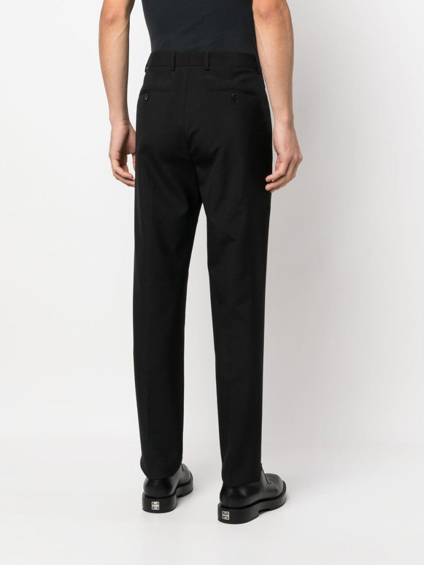 Valentino Garavani Slim-Cut Tailored Trousers In Virgin Wool
