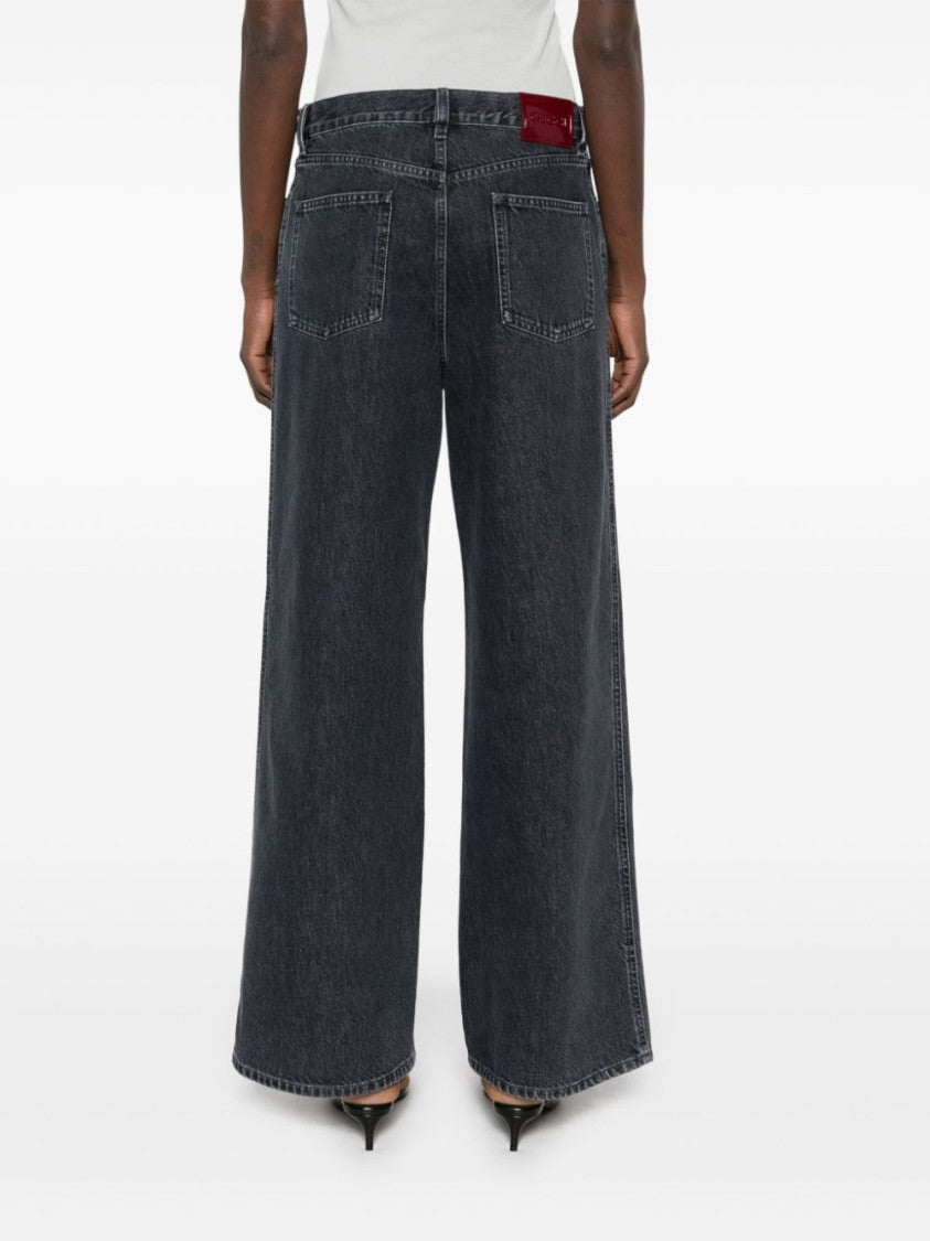 Gucci Wide-Leg Jeans With High Waist