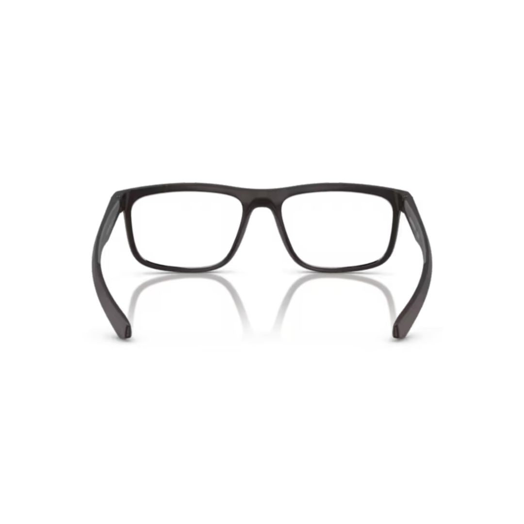 Emporio Armani 0Ea3246 Rectangular Black Eyeglasses With Minimalist Frame Design