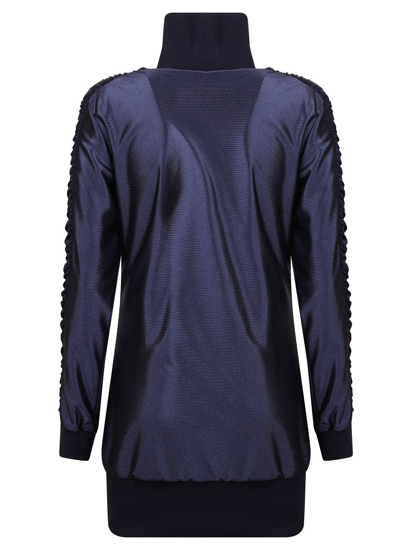 Balenciaga Fitted Blue Jacket