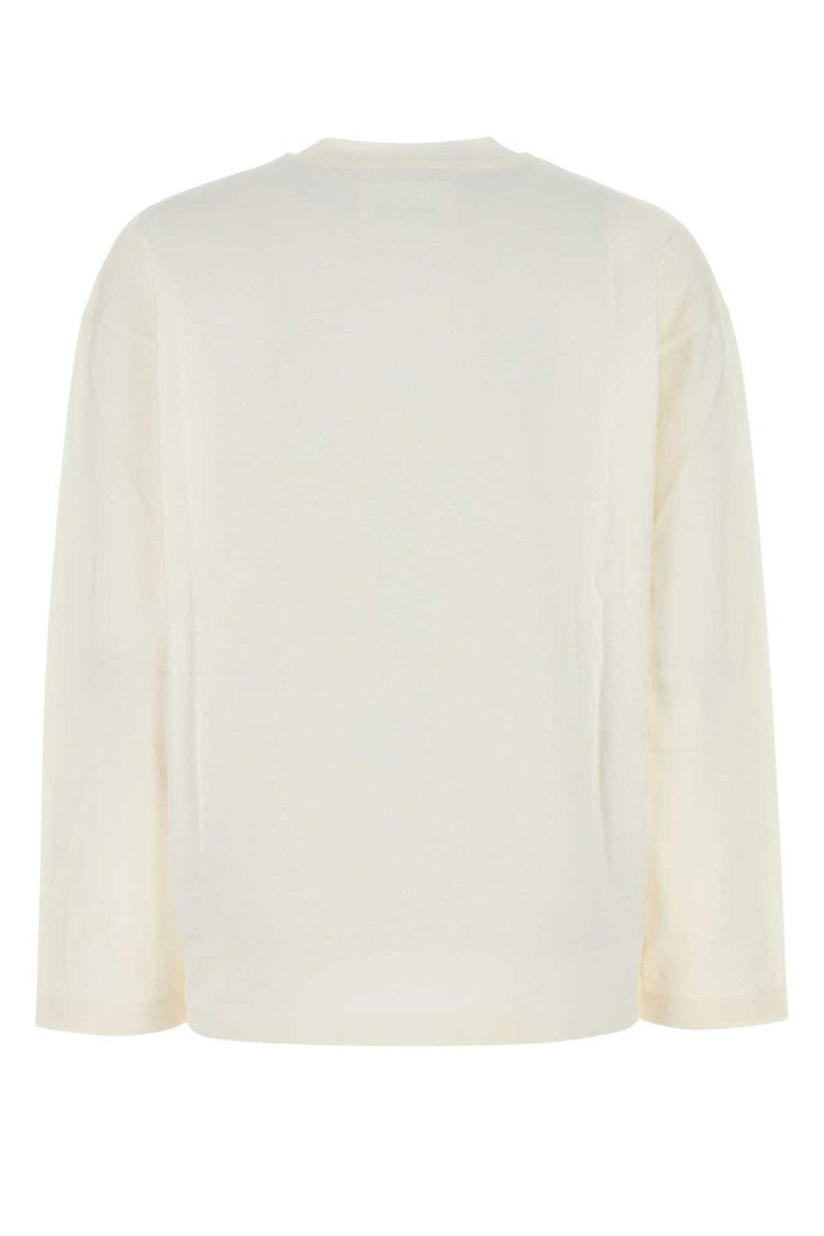 Jil Sander White Cotton T-Shirt