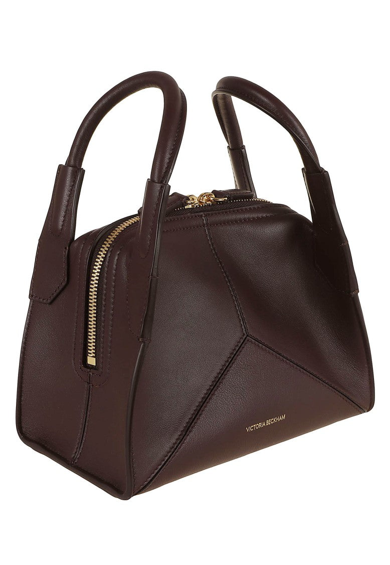 Victoria Beckham Fluid Geometric Mini Bag With Iconic V Stitching