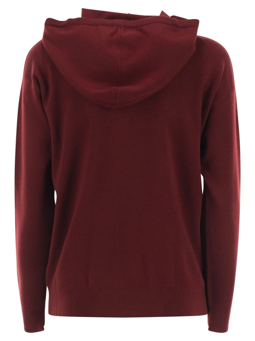 Max Mara Taddeo Sweatshirt In Wool Yarn