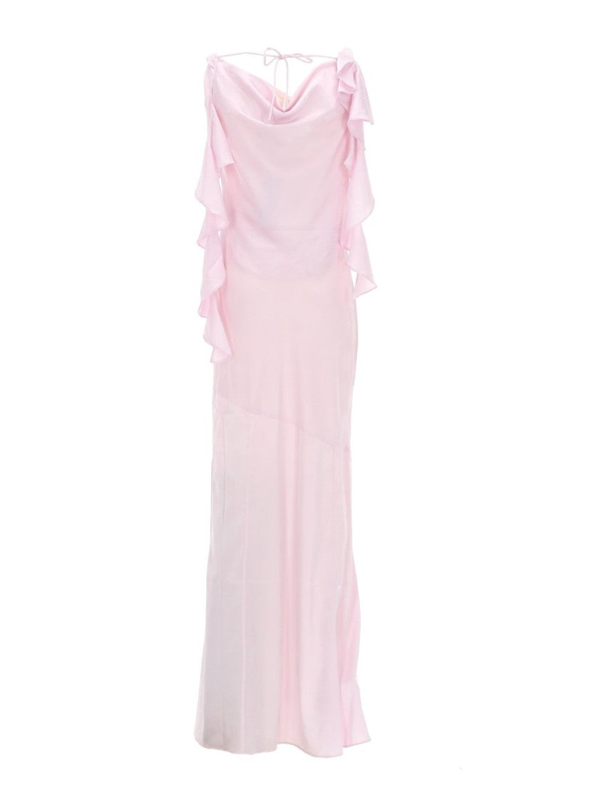 Rotate Birger Christensen Waterfall Recycled Polyester Day Dress