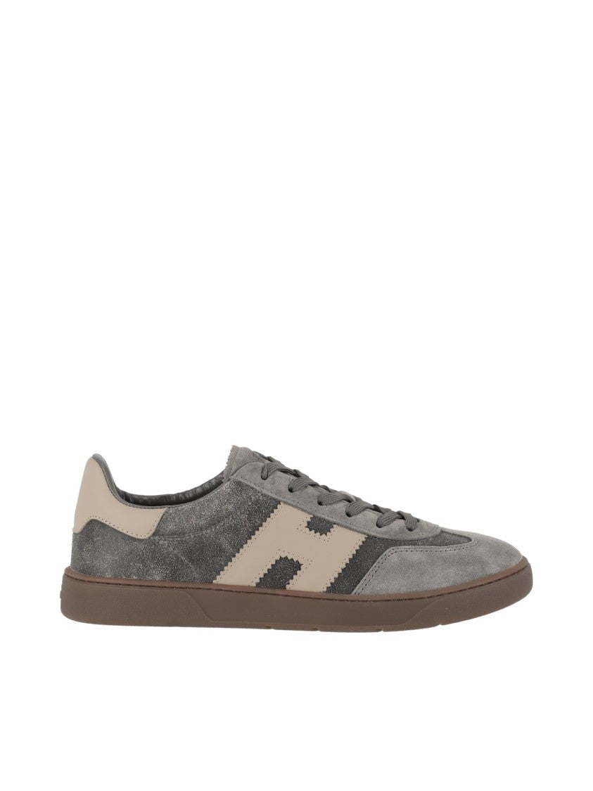 Hogan Cool Suede Calfskin Low-Top Sneakers