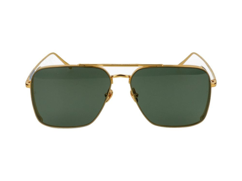 Linda Farrow Sunglasses Lfl/1122 Asher C01 Oro 64/14/140