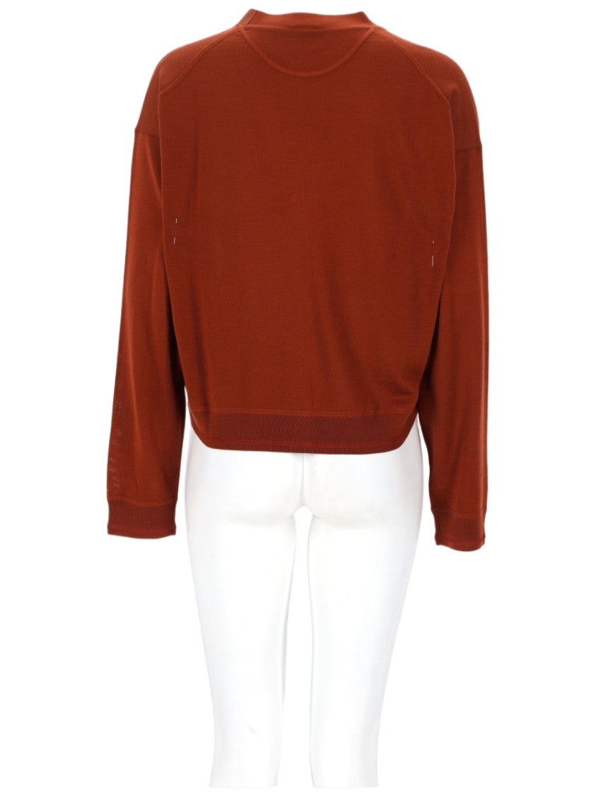 Paul Smith Cropped V-Neck Cardigan With Button-Down Front And Soft Texture