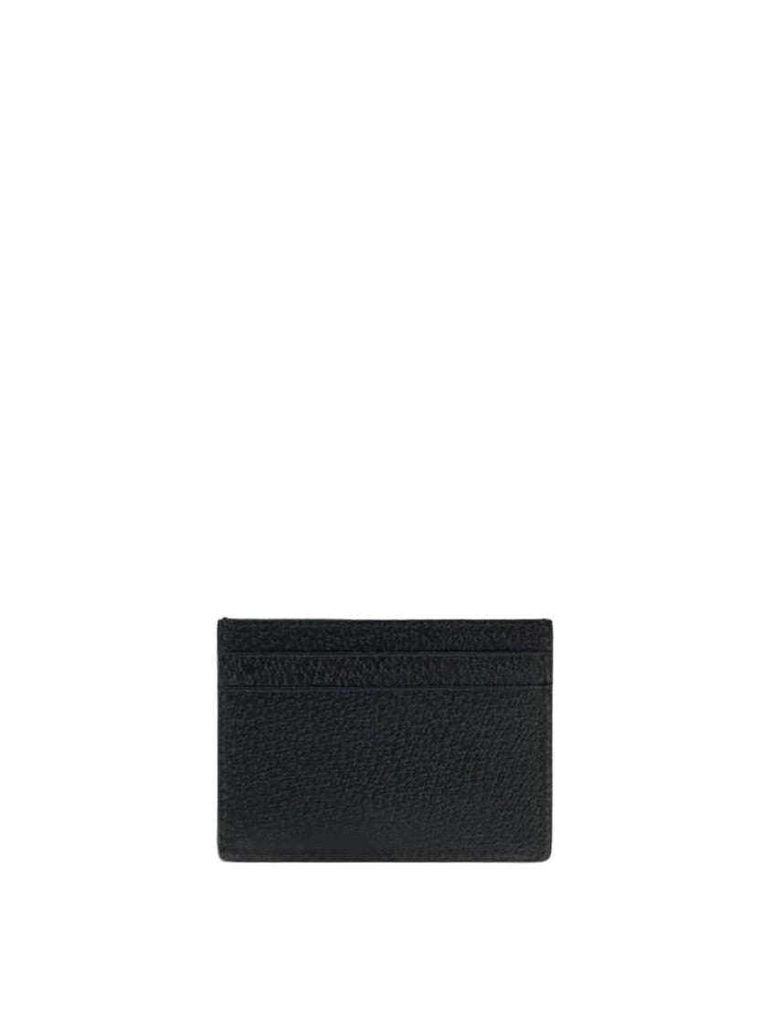 Gucci Rectangular Calf Leather Card Wallet
