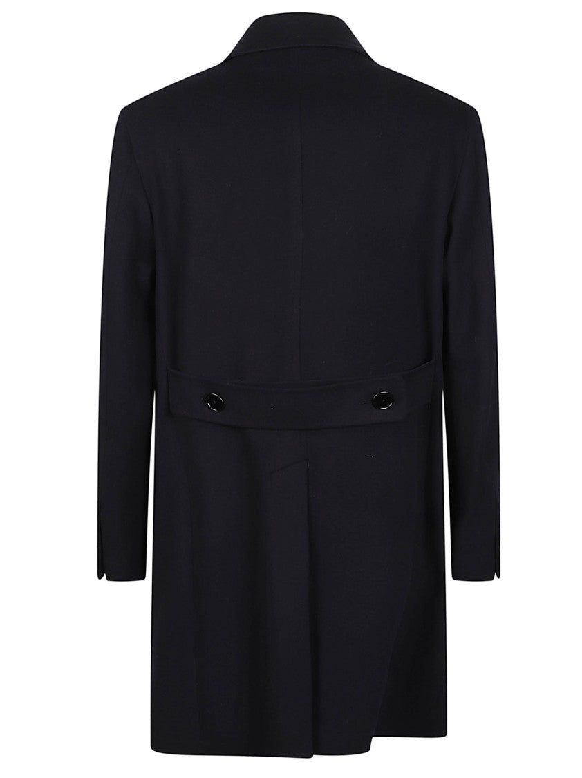 Tagliatore Bruce Double-Breasted Wool-Cashmere Coat