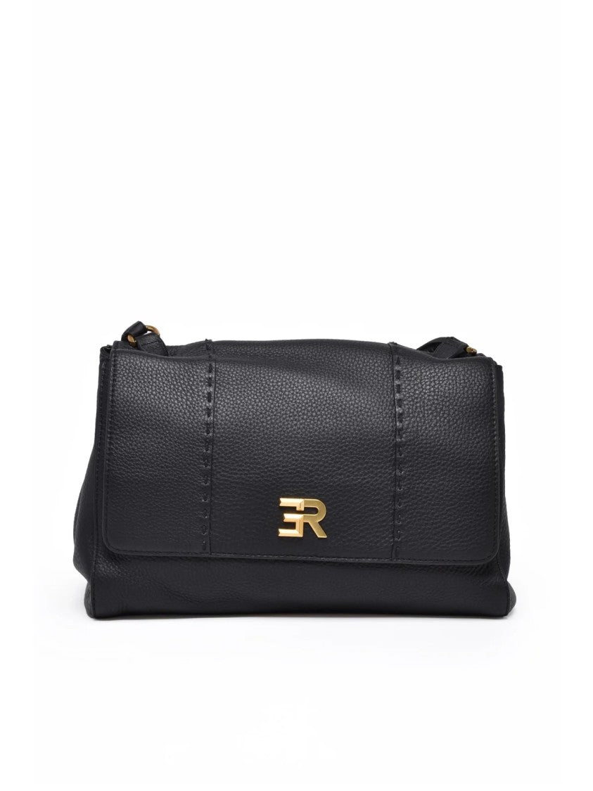 Ermanno Firenze Arabella Handbag With Textured Leather And Versatile Strap