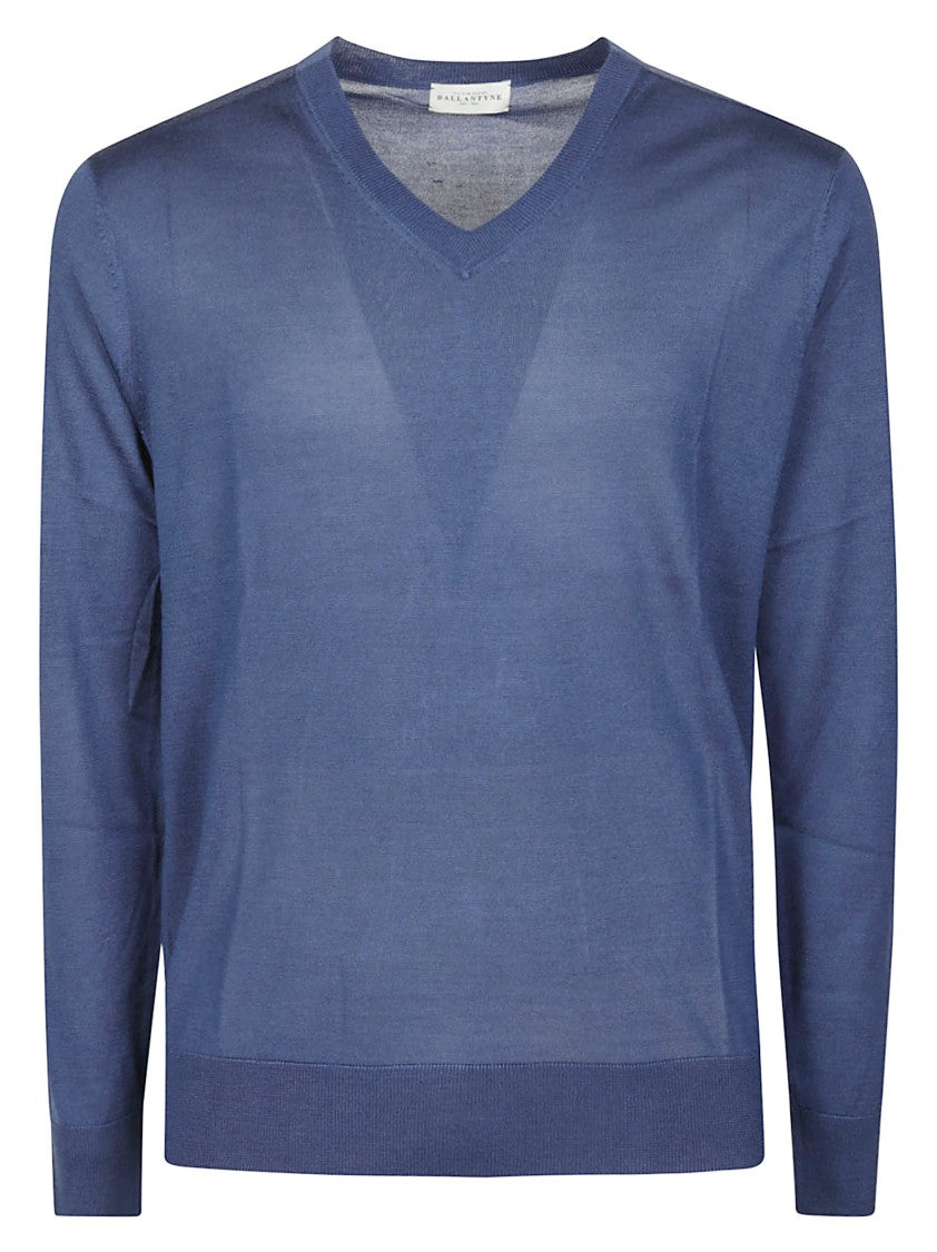 Ballantyne Silk-Cashmere Blend Knitted Sweater