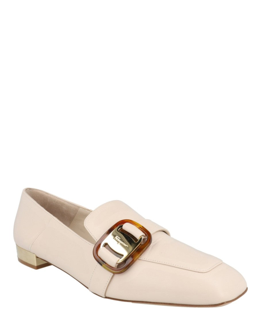 Ferragamo Wang Leather Loafer