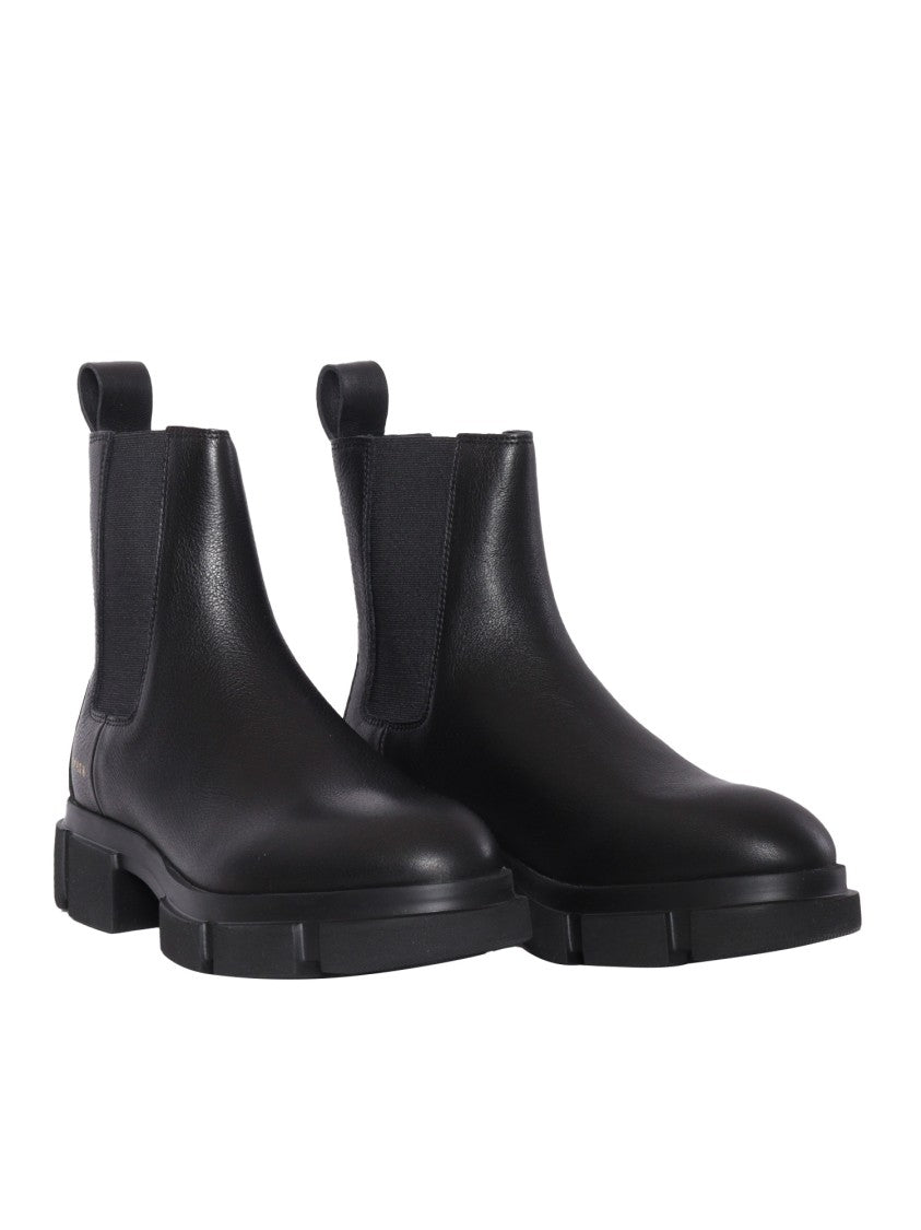 Copenhagen Smooth Leather Ankle Boots