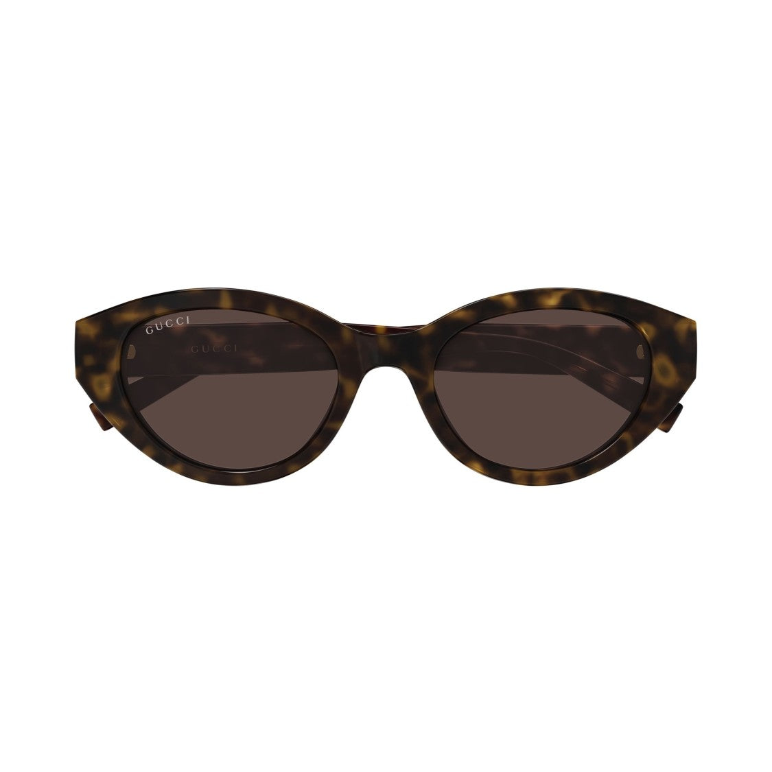 Gucci Gg2105sa Tortoiseshell Cat-Eye Sunglasses With Signature Stripe Detail