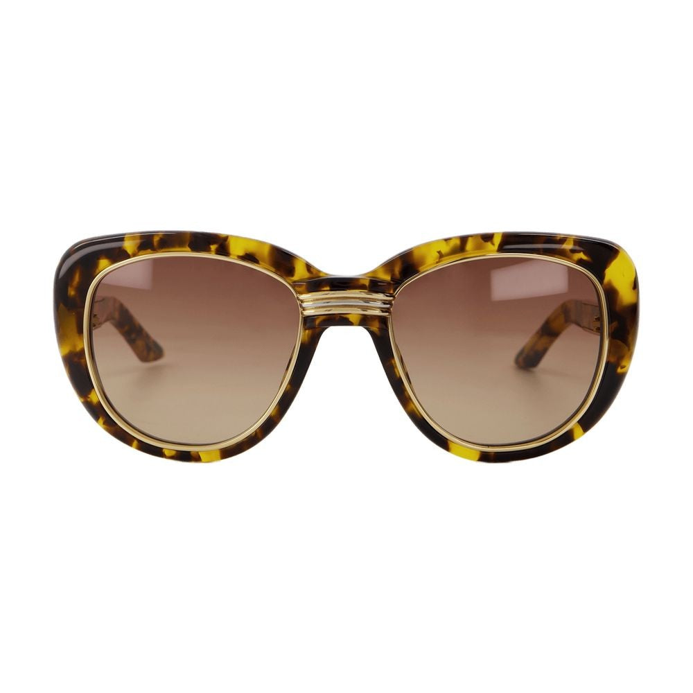 Casablanca Cat Eye Sunglasses In Brown Acetate