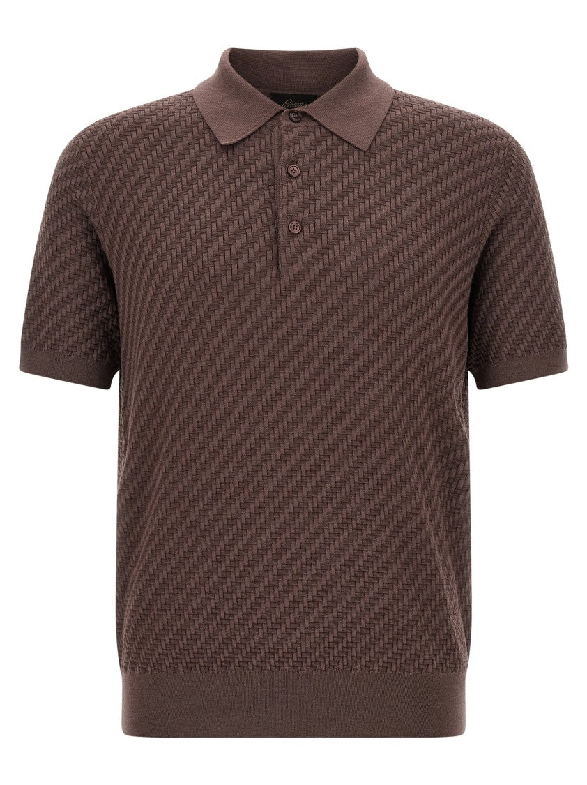 Brioni Weaving Polo Plot