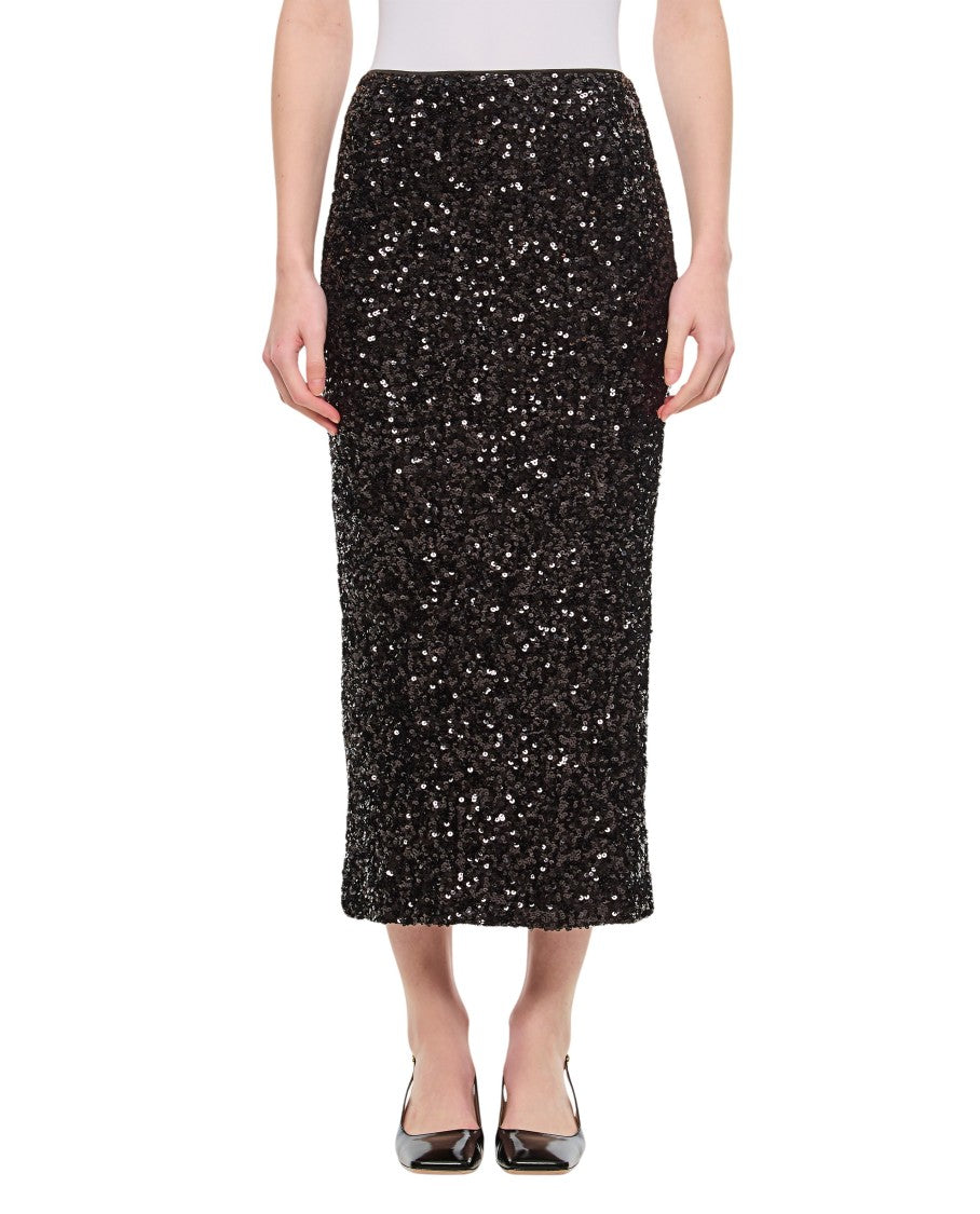 Rotate Sequin Midi Pencil Skirt