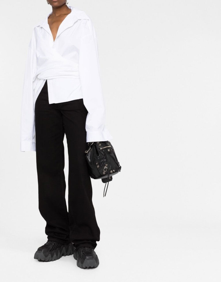 Balenciaga Oversized Wrap Shirt