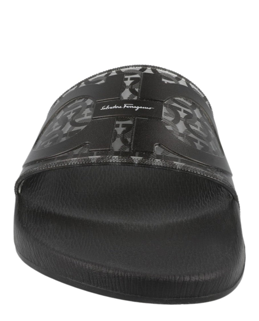Ferragamo Groove 5 Slides