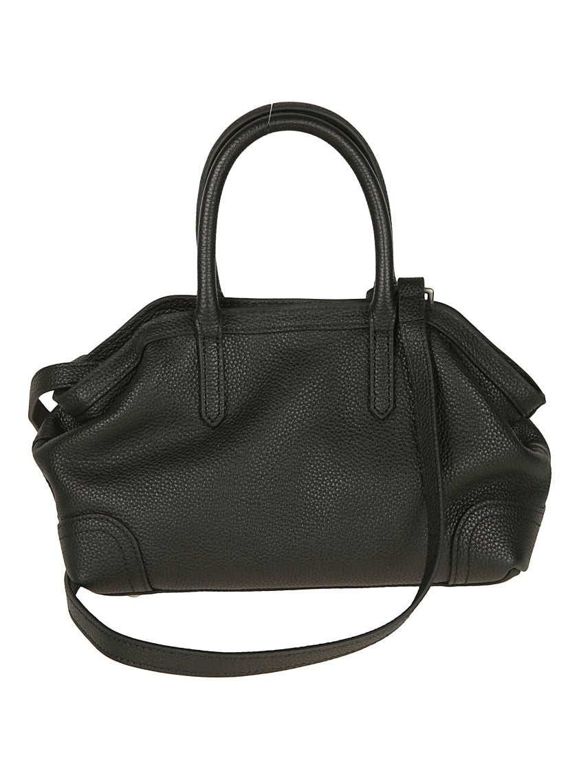 Ash Josephine Textured Leather Handbag