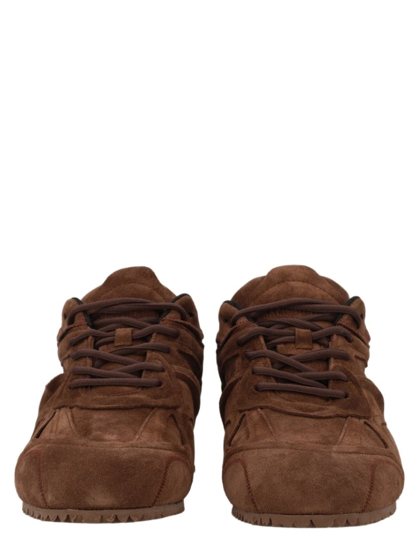 Axel Arigato Slow Runner Brown Suede Low-Top Sneakers
