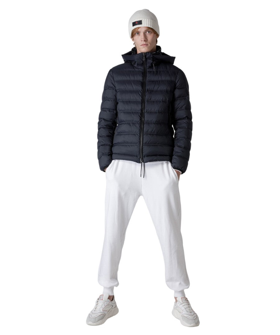 Peuterey Beige Water-Resistant Nylon Hooded Jacket
