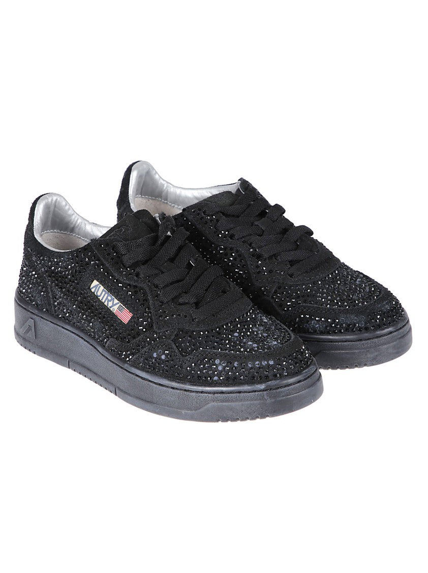Autry Rose Collection Medalist Suede Sneakers