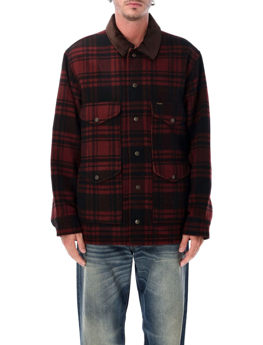 Filson Plaid Corduroy Collar Utility Jacket