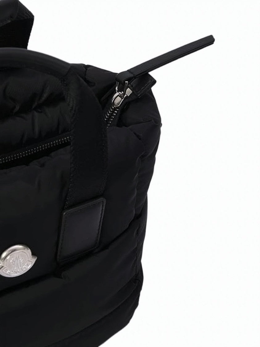 Moncler Water-Repellent Mini Tote Bag With Quilted Padded Design
