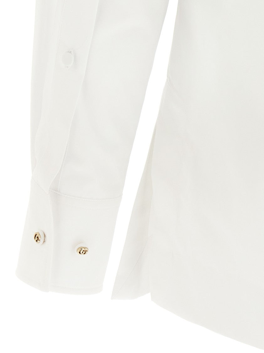 Gucci Double G Embroidery Shirt