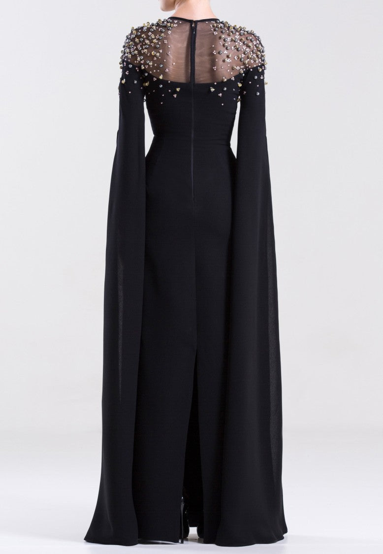 Saiid Kobeisy Straight Beaded Dress