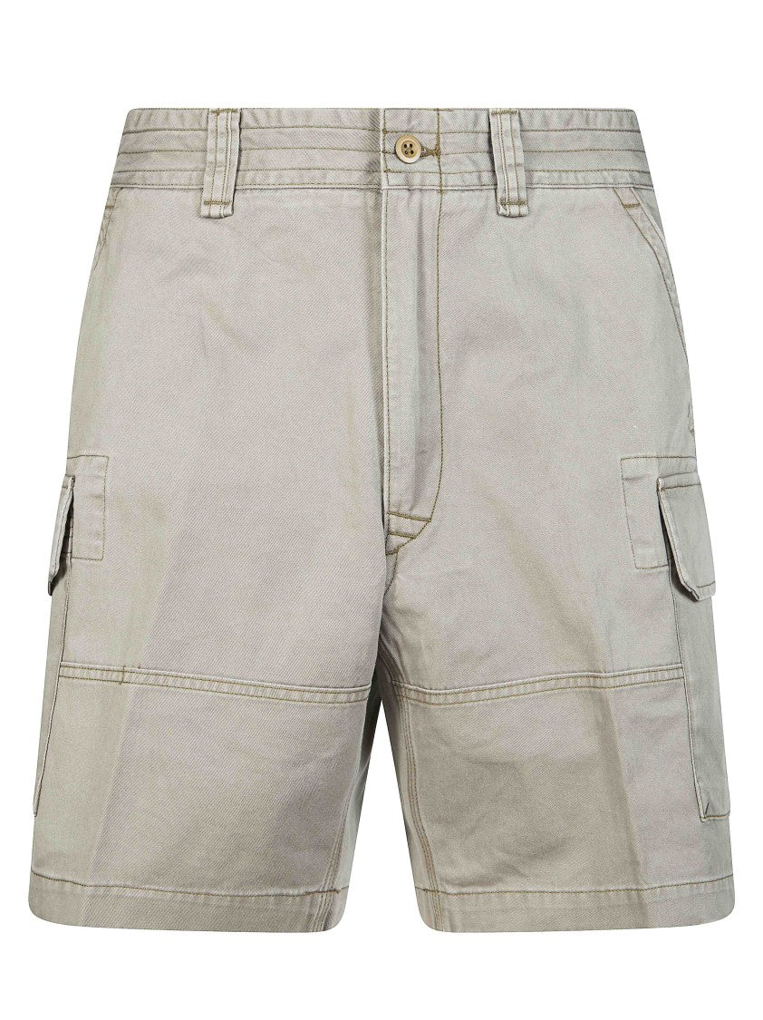 Polo Ralph Lauren Neutral Multiple Pockets Bermuda Cargo Shorts