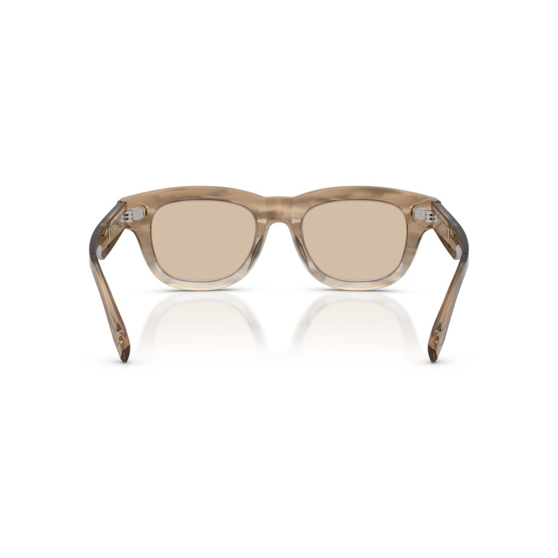 Brunello Cucinelli 0Bc3017 Translucent Acetate Sunglasses With Rounded Square Frame